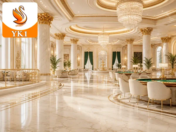 Tampilan ulasan yk1: menu promo dan fitur akun